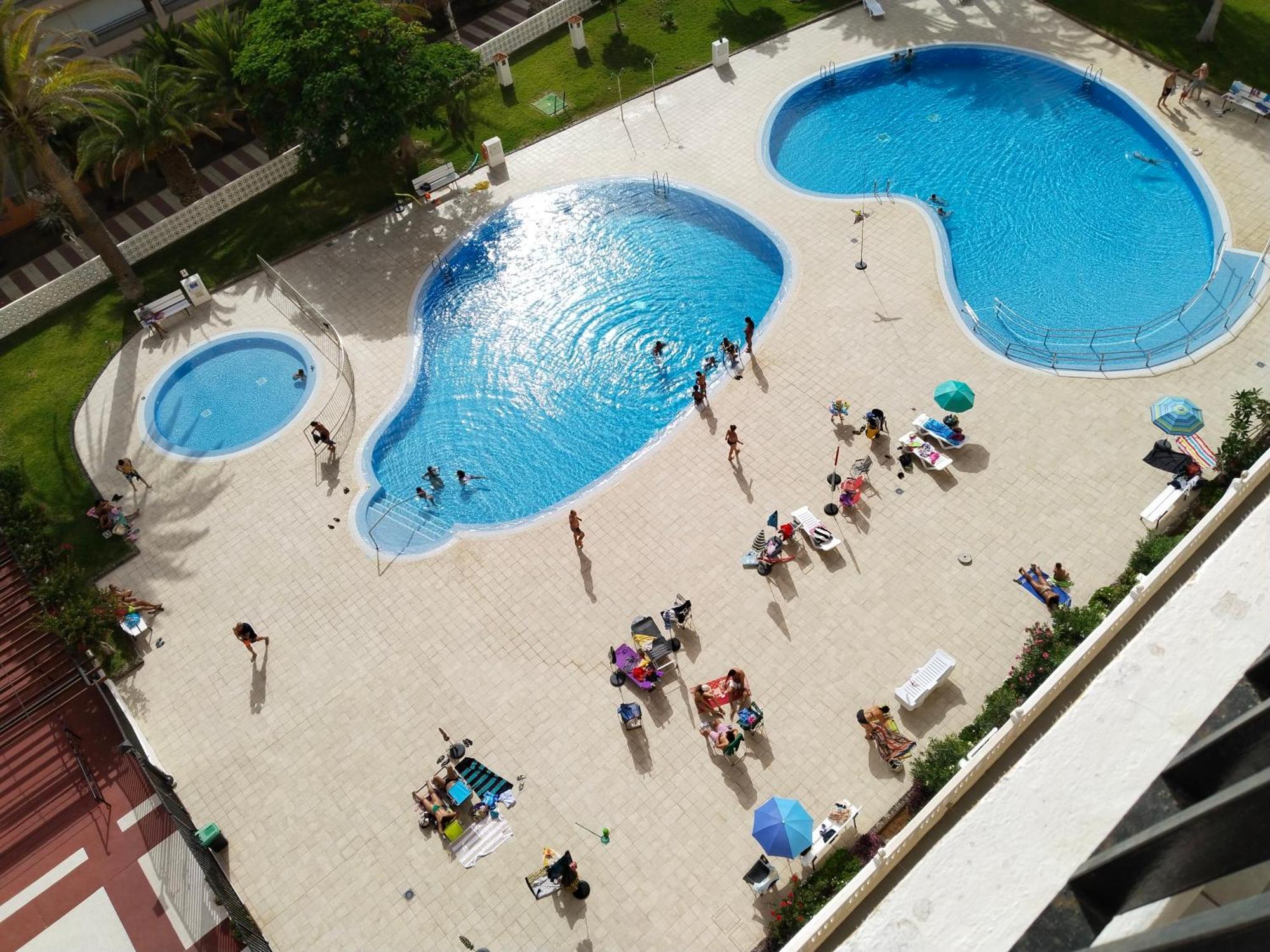 Los Cristianos Appartement Orange Trees Vue Mer Panoramique Εξωτερικό φωτογραφία