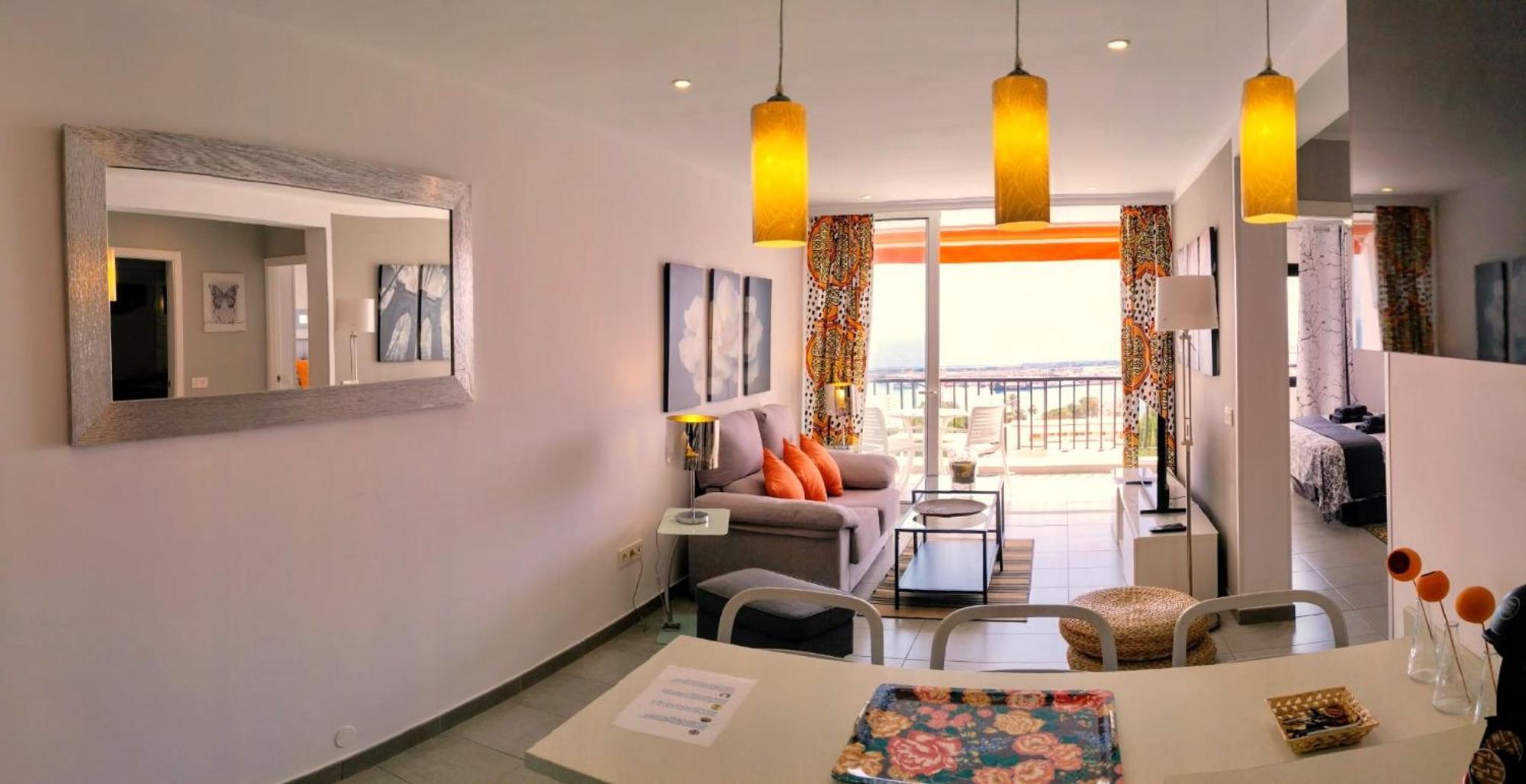 Los Cristianos Appartement Orange Trees Vue Mer Panoramique Εξωτερικό φωτογραφία