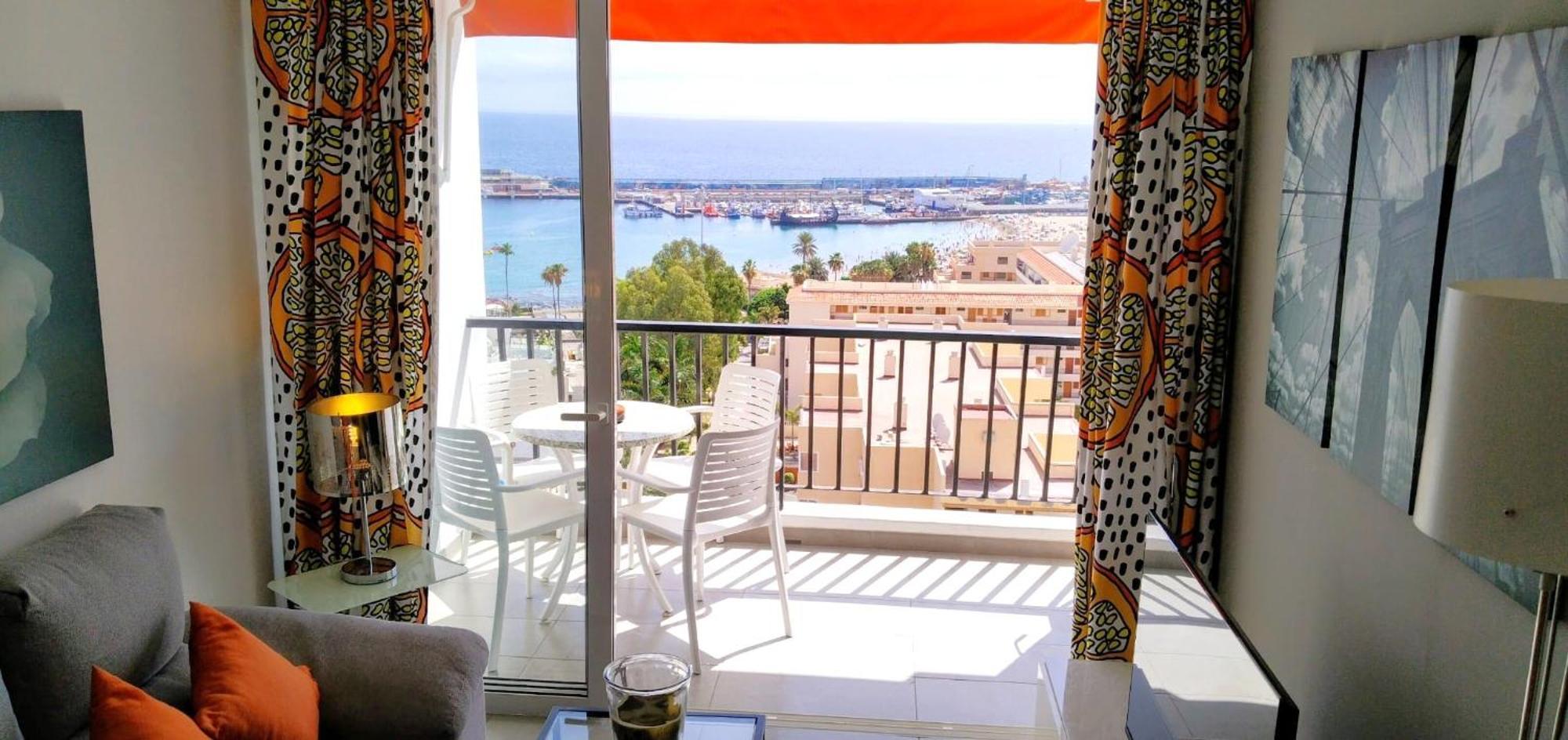 Los Cristianos Appartement Orange Trees Vue Mer Panoramique Εξωτερικό φωτογραφία